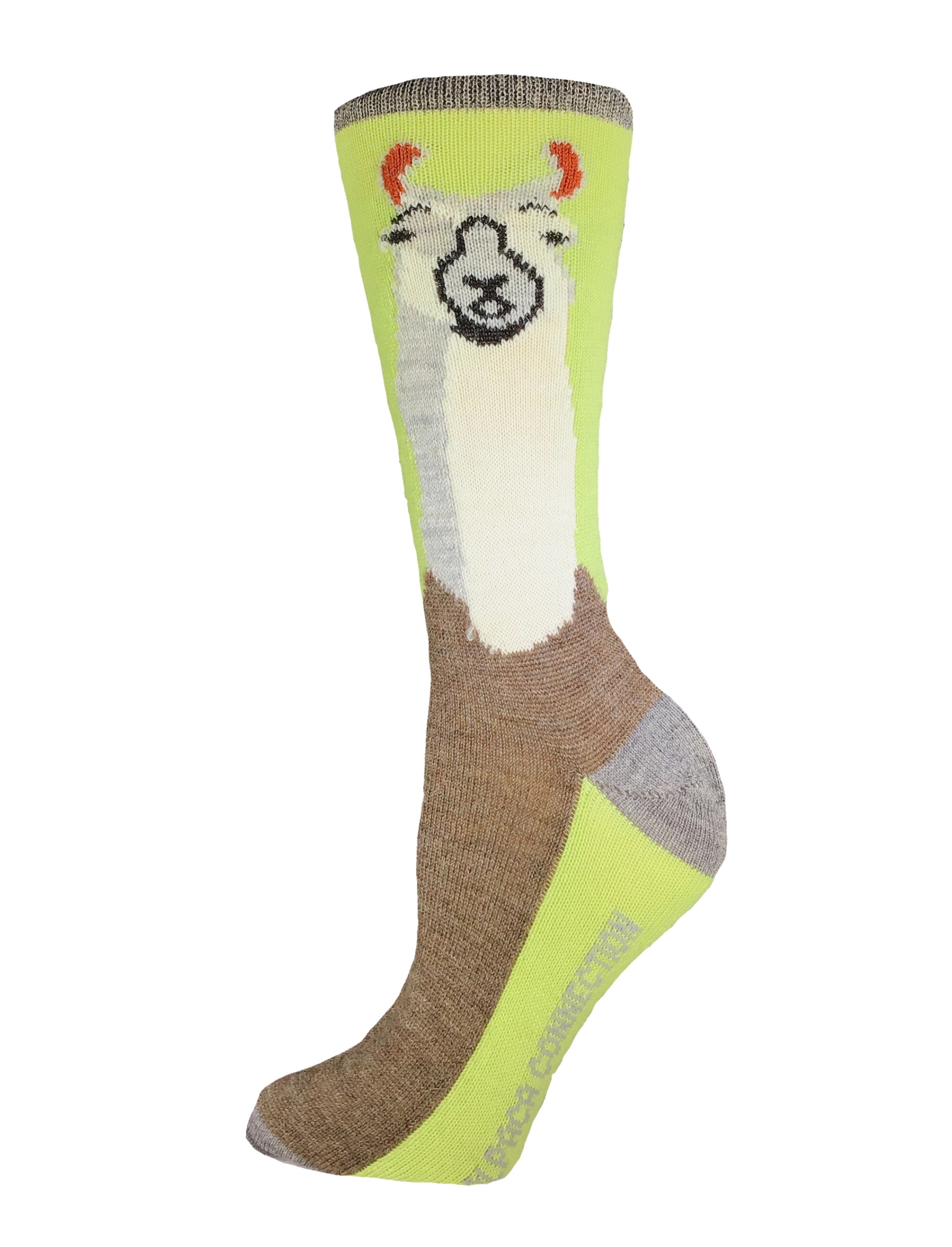 Alpaca Caricature Socks