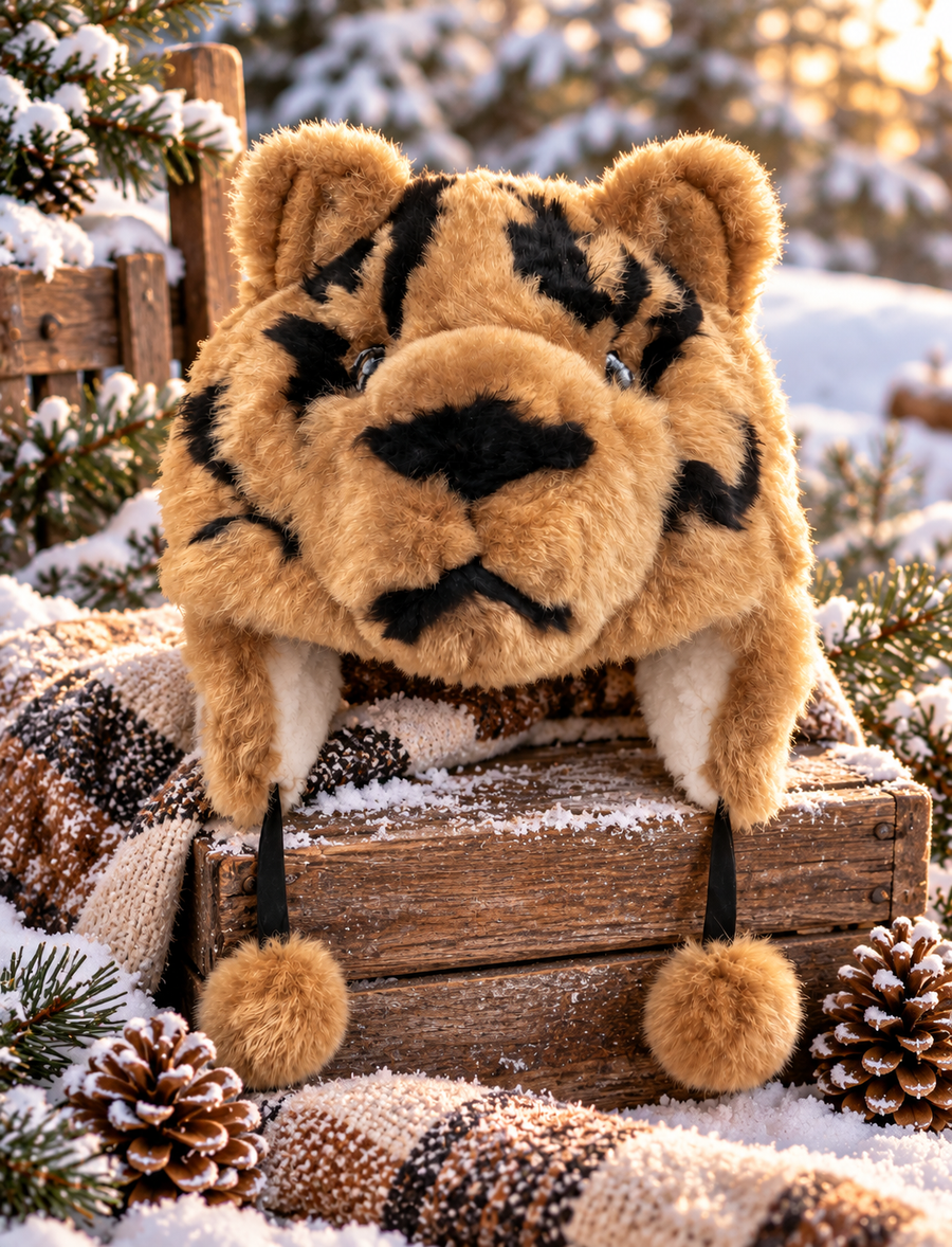 Tiger Fur Hat