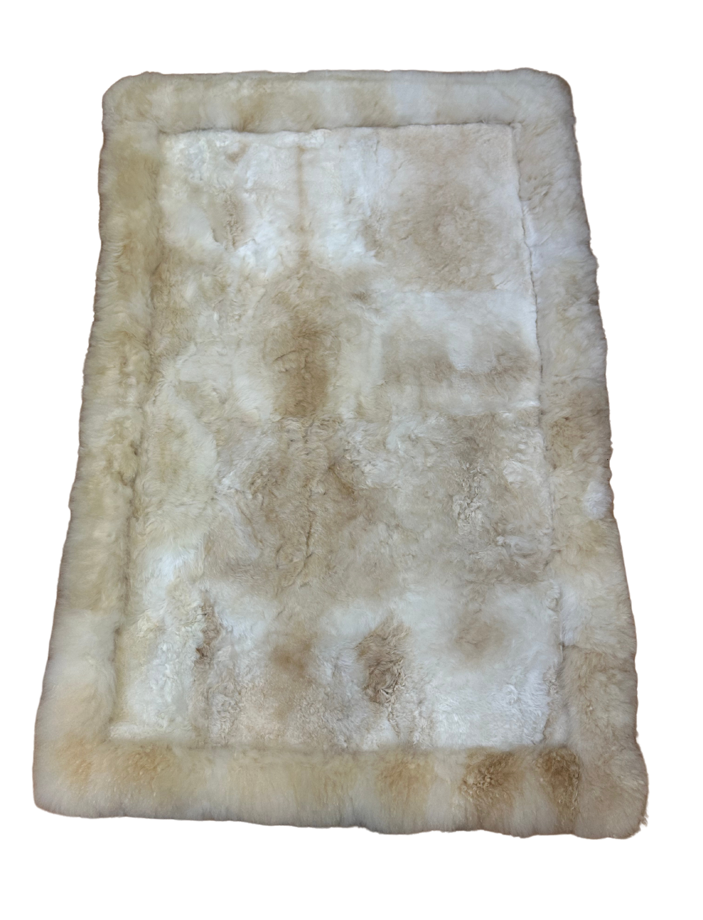 Light Cream Alpaca Rug (3x4ft)