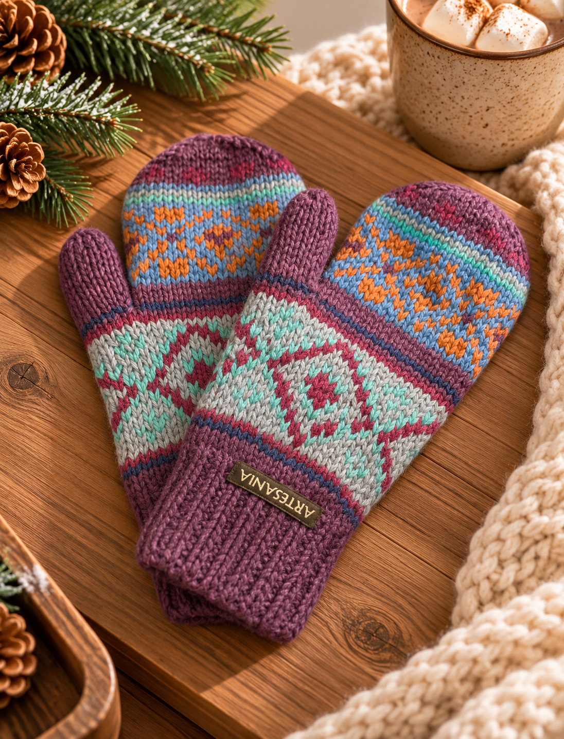 Artesania Knit Mittens