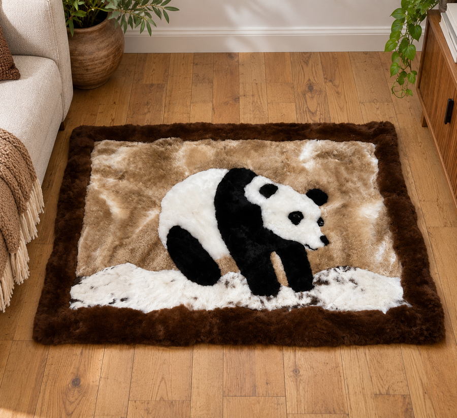 Huacaya Rug Panda