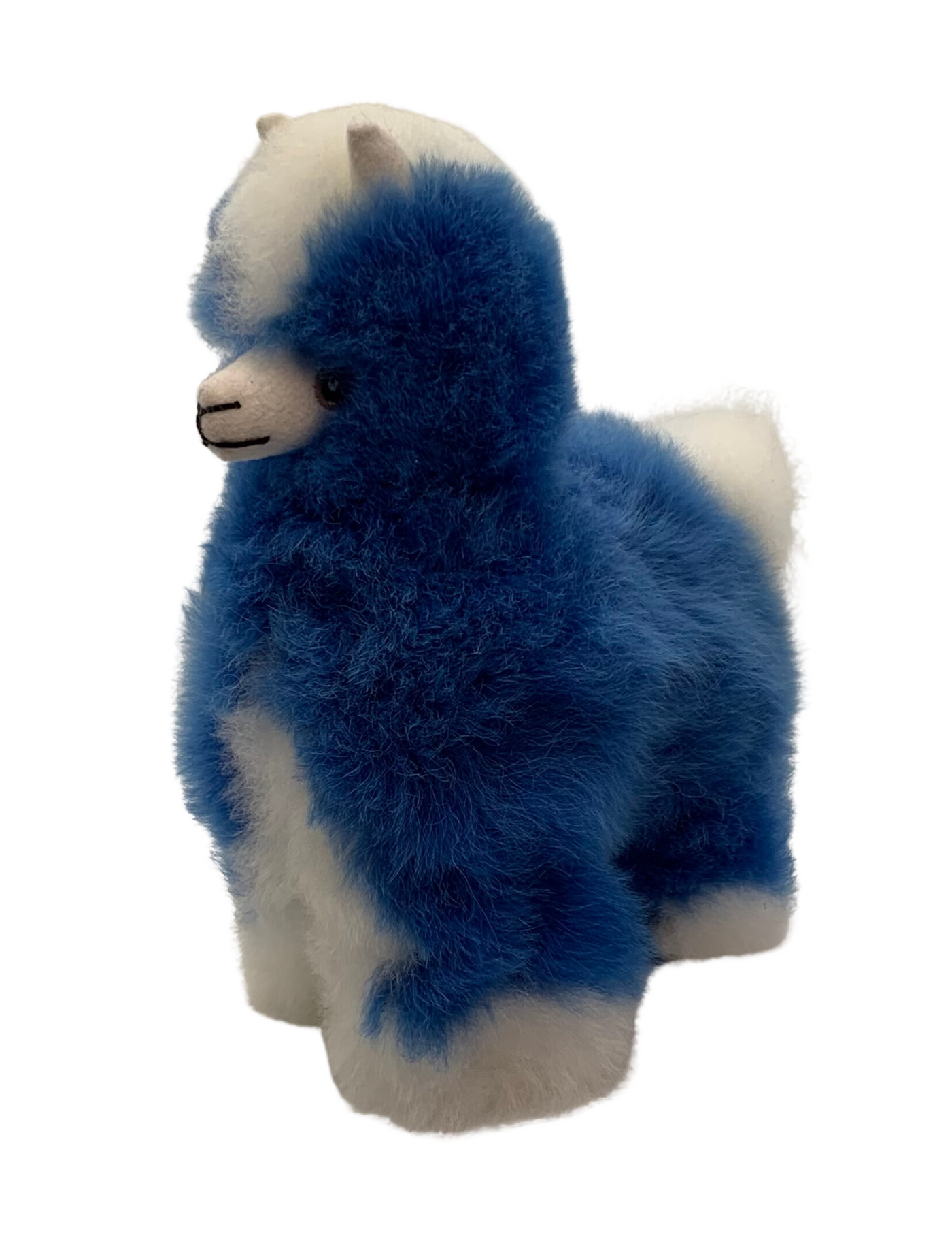 Blue alpaca plush sales