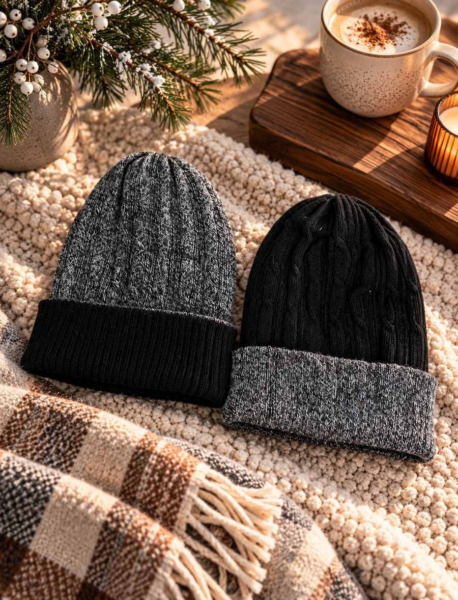 Lightweight Deluxe Reversible Beanie