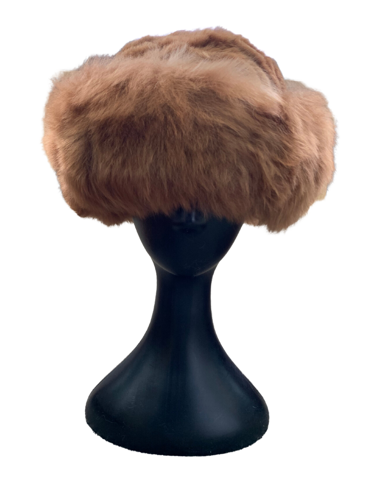 NWOT Simply Natural Alpaca Capana Fur Hat Dark Camel - XL Alpaca Fur Hat – Simply Natural main image 2