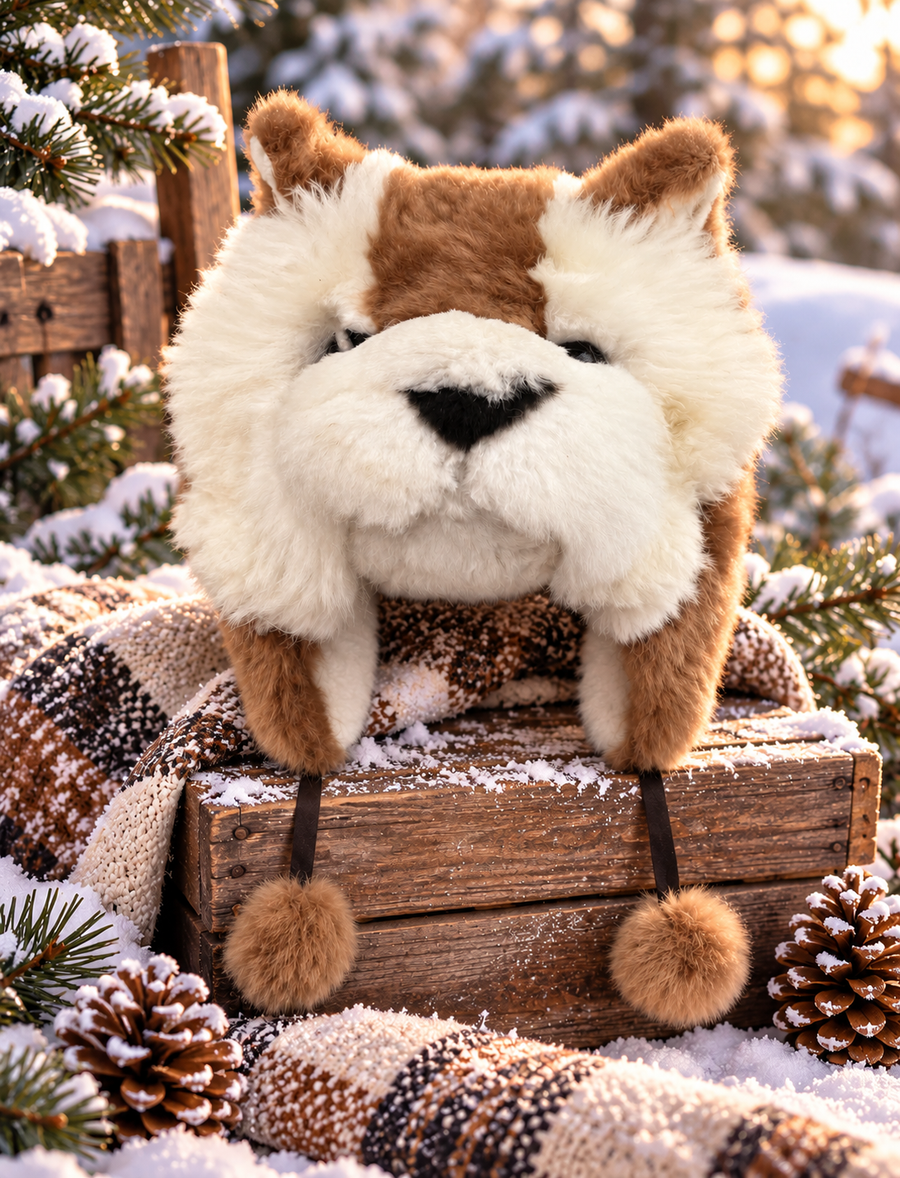 Wolf Fur Hat