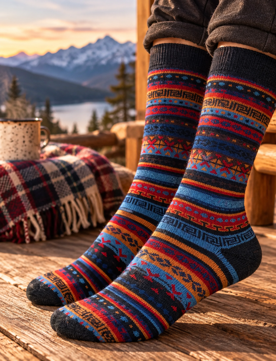 WM Fair Isle Sock