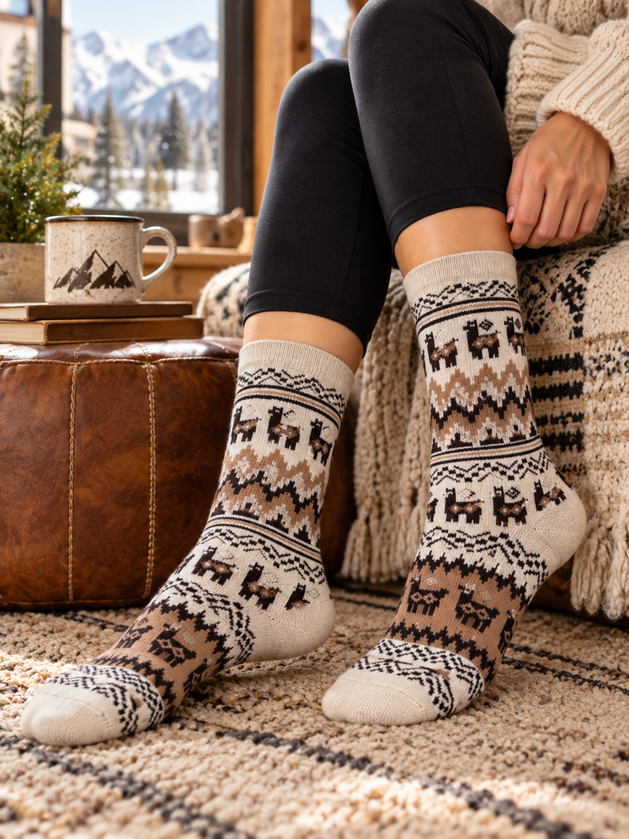 Andes Alpaca Socks (Highland)