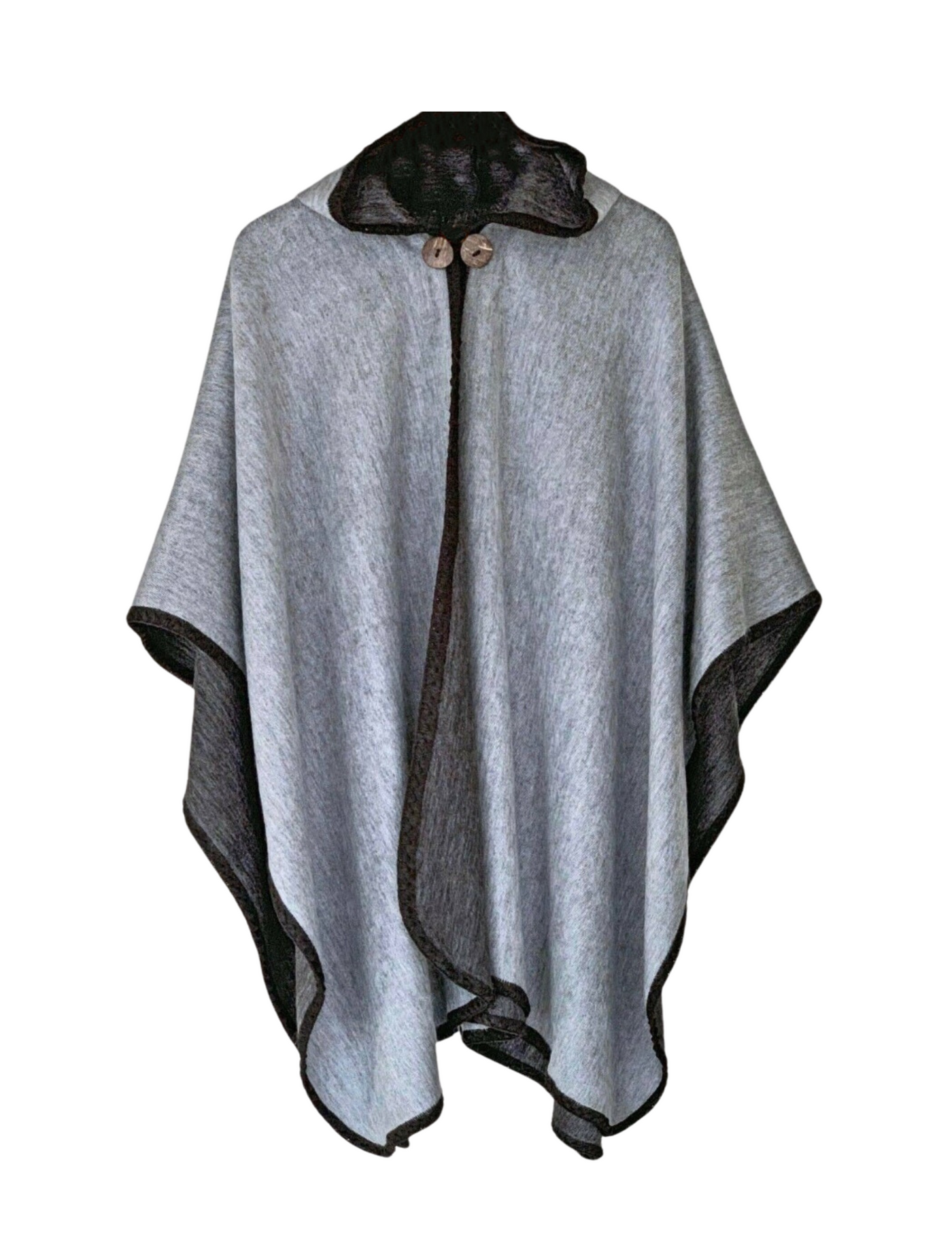Pucallpa Unisex Hooded Cape Poncho