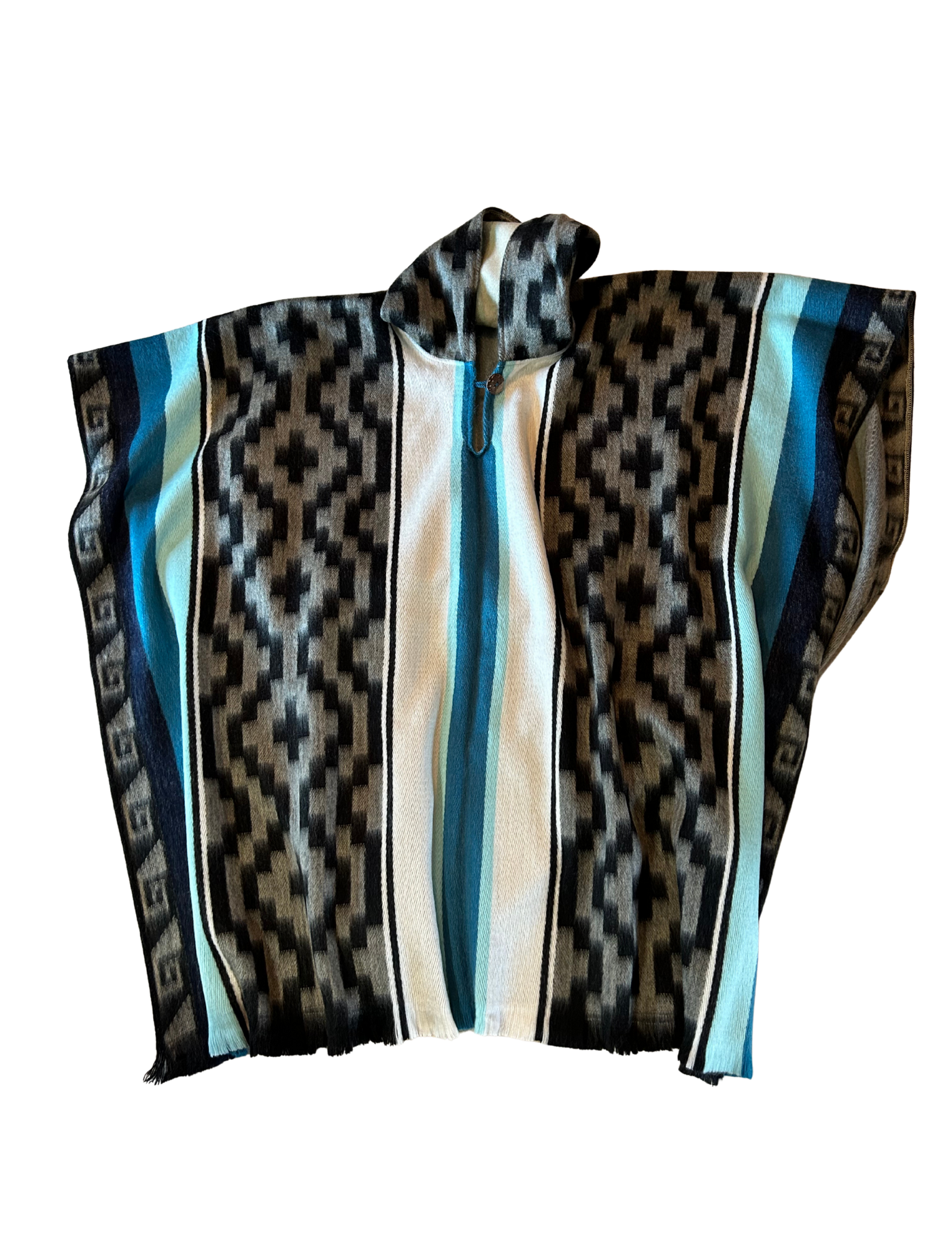 Unisex Hooded Poncho 2