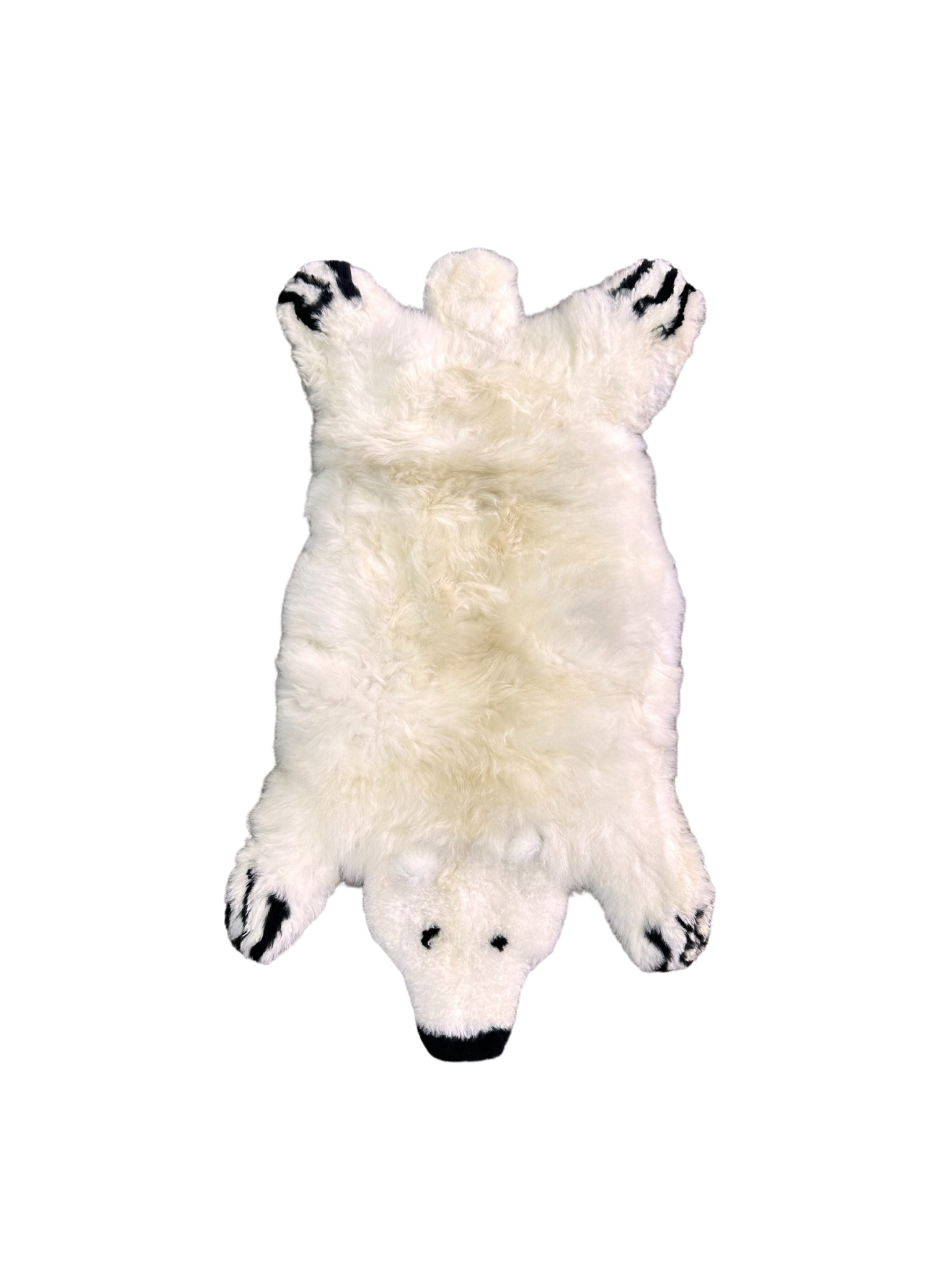 Polar Bear Children's Rug · Alpaca Connection Imports